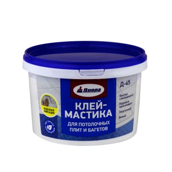 Клей для потолочных покрытий Завод Диола Диола-45 3 кг